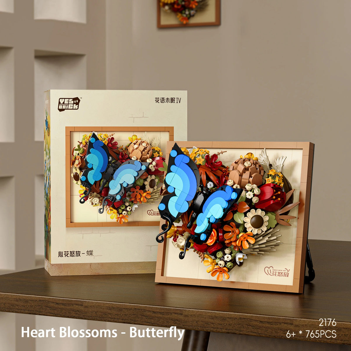 3D Picture Frame Building Blocks &ndash; Floral DIY Toy Gift 765pcs 2176