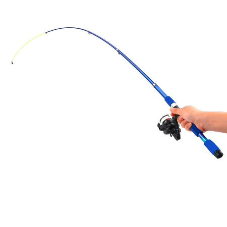 FISH KING Telescopic Fishing Rod Reel Combo - Carbon Fiber, Portable Kit
