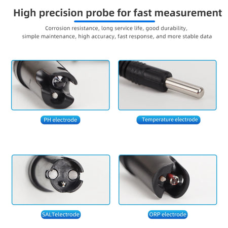pH-W218 Water Quality Tester - 8-In-1 WiFi Data Transfer