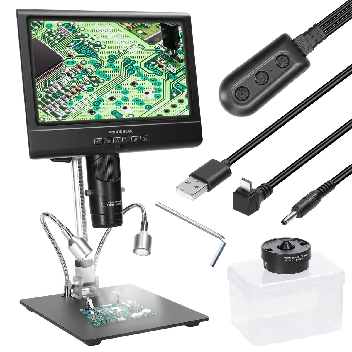 Microscopes numériques Andonstar pour la soudure/réparation des PCB CM Microscopes numériques Andonstar pour la soudure/réparation des PCB CM