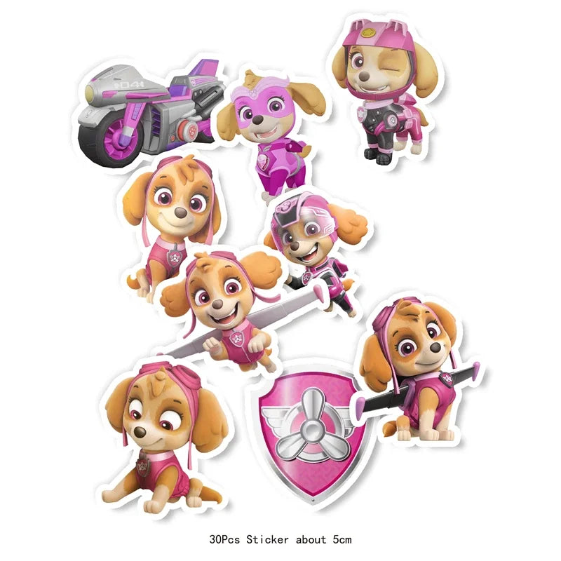 Birthday Party Decorations &amp; Tableware Set sticker 30pcs