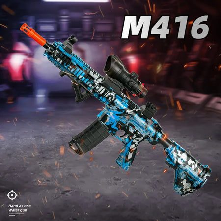M416 Electric Gel Ball Blaster Toy Gun for Kids &amp; Adults | Outdoor Fun
