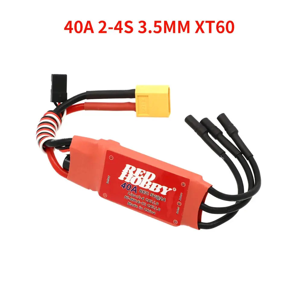 RedHobby 30A 40A 50A 80A 100A 120A 200A Brushless ESC Electronic Speed Controller 5V/2A 5V/5A BEC for FPV Multicopter Airplane by InterCyprus Trading Ltd