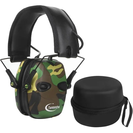 Tactical Electronic Shooting Earmuff &ndash; Noise Reduction 22dB With Box
