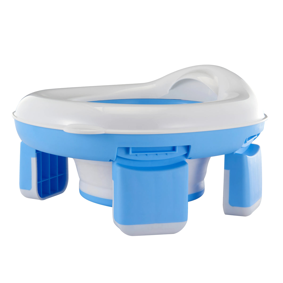 3 In 1 Travel Toilet Seat Foldable Potty Ultra Safe Blue