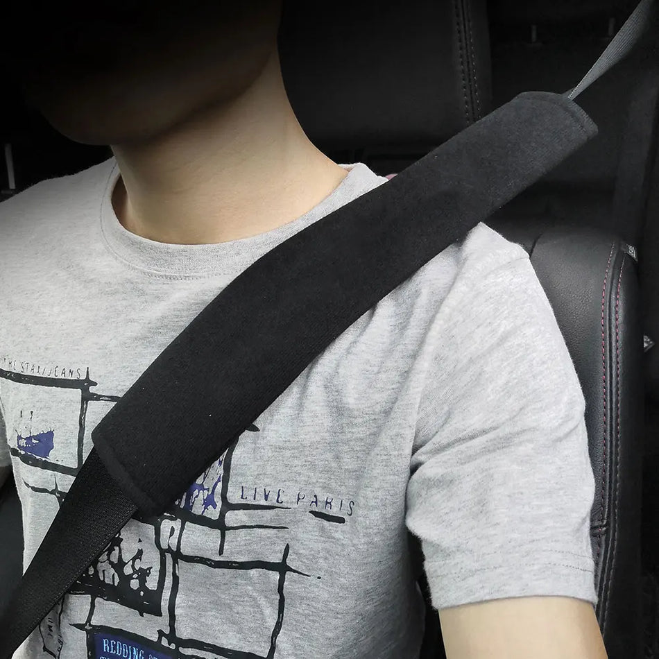 Coperture per Cinture di Sicurezza per Auto, 2 Pezzi, Imbottitura in Cotone e Poliestere