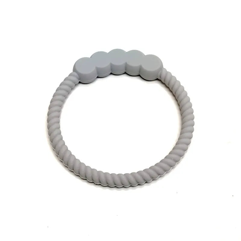 Silicone Animal Teether Set &ndash; Safe and Soothing Designs for Babies gray