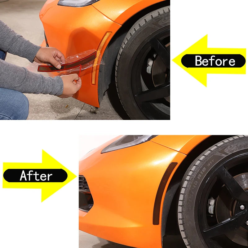 Chevrolet Corvette C7 Z06 αντανακλαστικές λωρίδες φρυδιών ABS