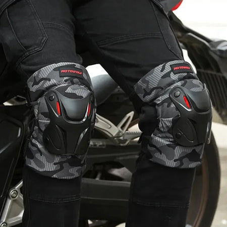 EVA Protective Elbow and Knee Pads for Cycling, Motorbike, and Skiing Safety