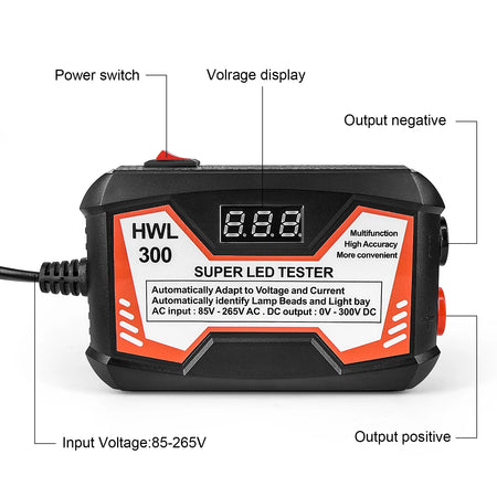 LED Tester 0-300V &ndash; Versatile Backlight and LED Strip Tester