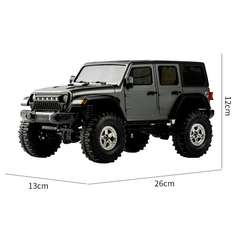 JJRC C8801 1:18 Off-Road RC Car - Wrangler Climbing Jeep Model