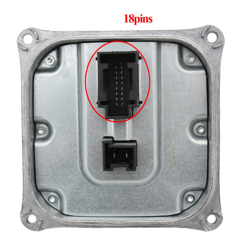 Módulo de faro LED Balasto delantero para Mercedes-Benz W212 W222 W218 W205