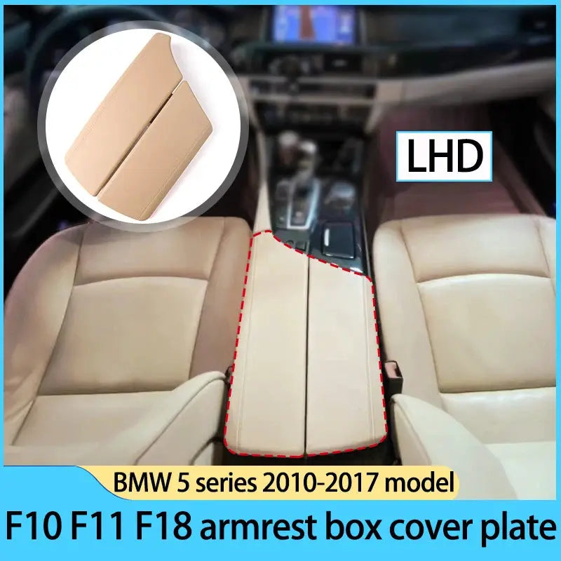 LHD RHD ABS Car Center Console Storage Case Armrest Box CoverTrim Replacement For BMW 5 Series F10 F11 520 523 525 528 530 535 by InterCyprus Trading Ltd