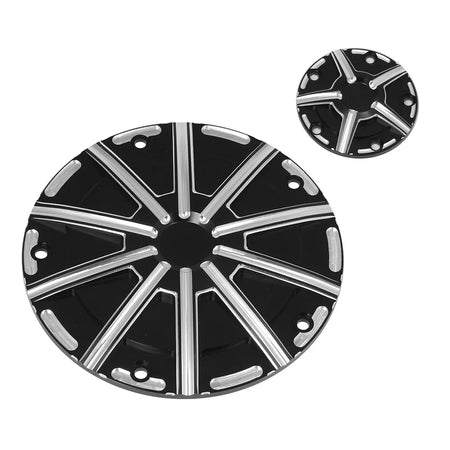 Black Derby Timing Timer Cover &ndash; Engine Protection for Harley Davidson Motorcycles