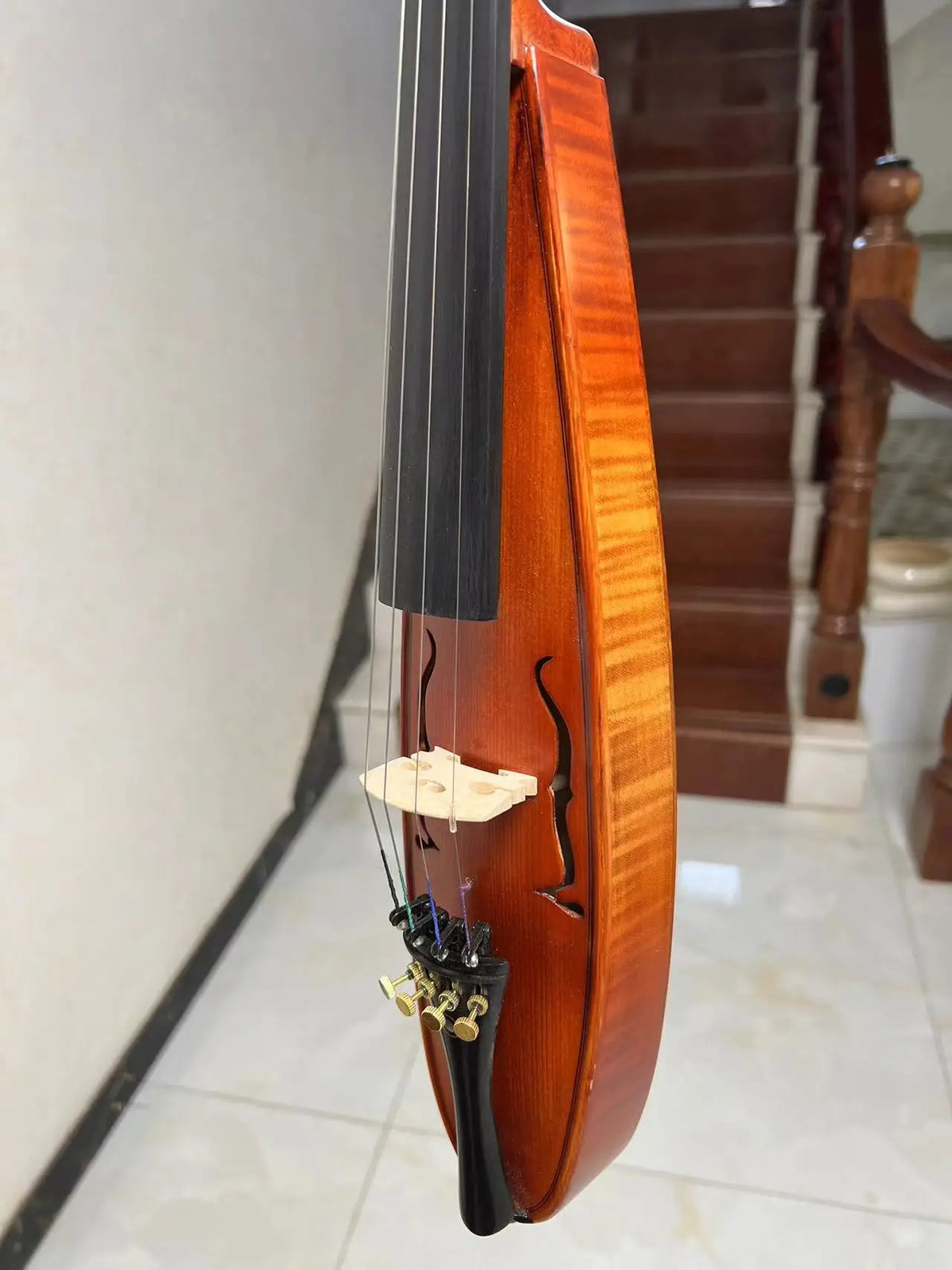 Baroque Style Song Art Violin 4/4 Maple Back &ndash; Rich Tone