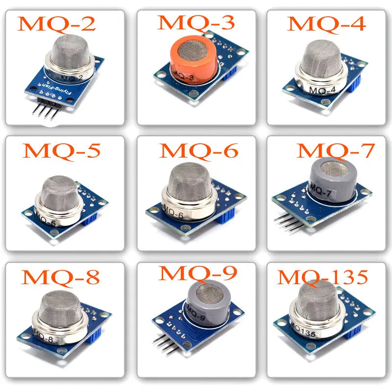 Gas Sensor Module MQ Series &ndash; Accurate Gas Detection for Arduino Projects