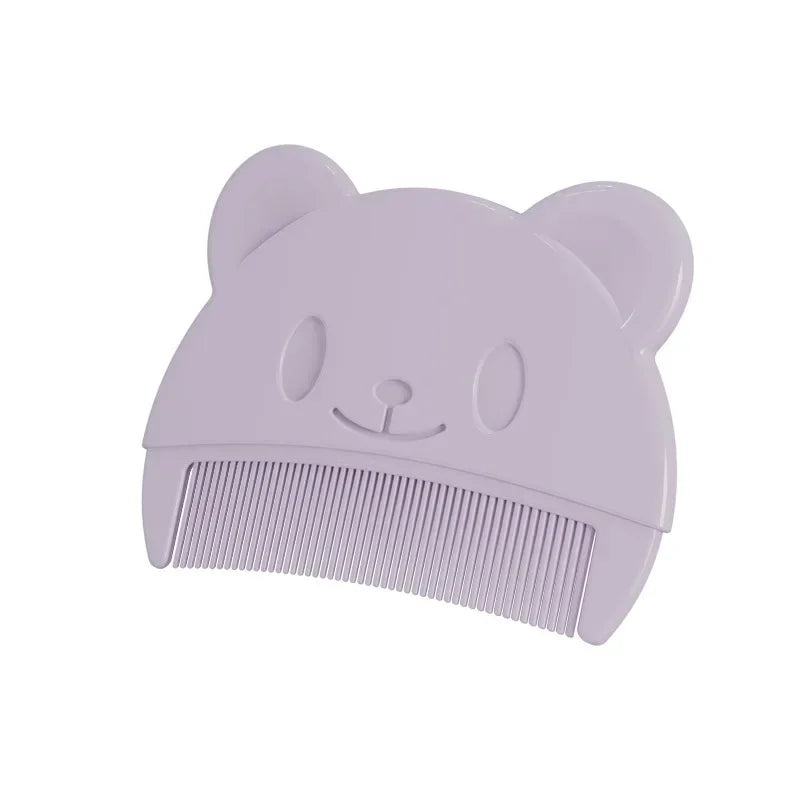 Soft Silicone Baby Comb and Head Massager for Newborns C68-A-purple