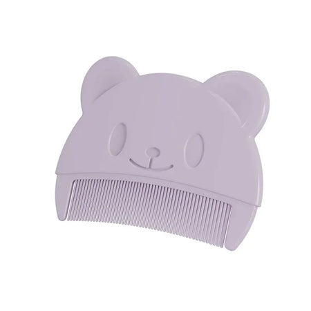 Soft Silicone Baby Comb and Head Massager for Newborns C68-A-purple