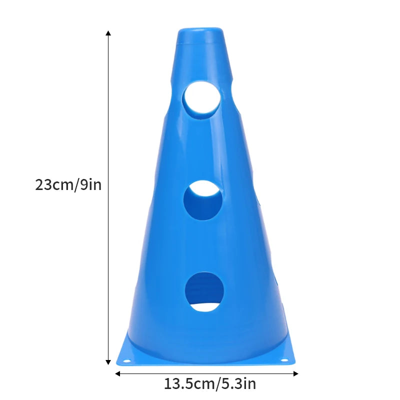 Durable Agility Training Cones &ndash; 12 to 36PCS in Vibrant Colours