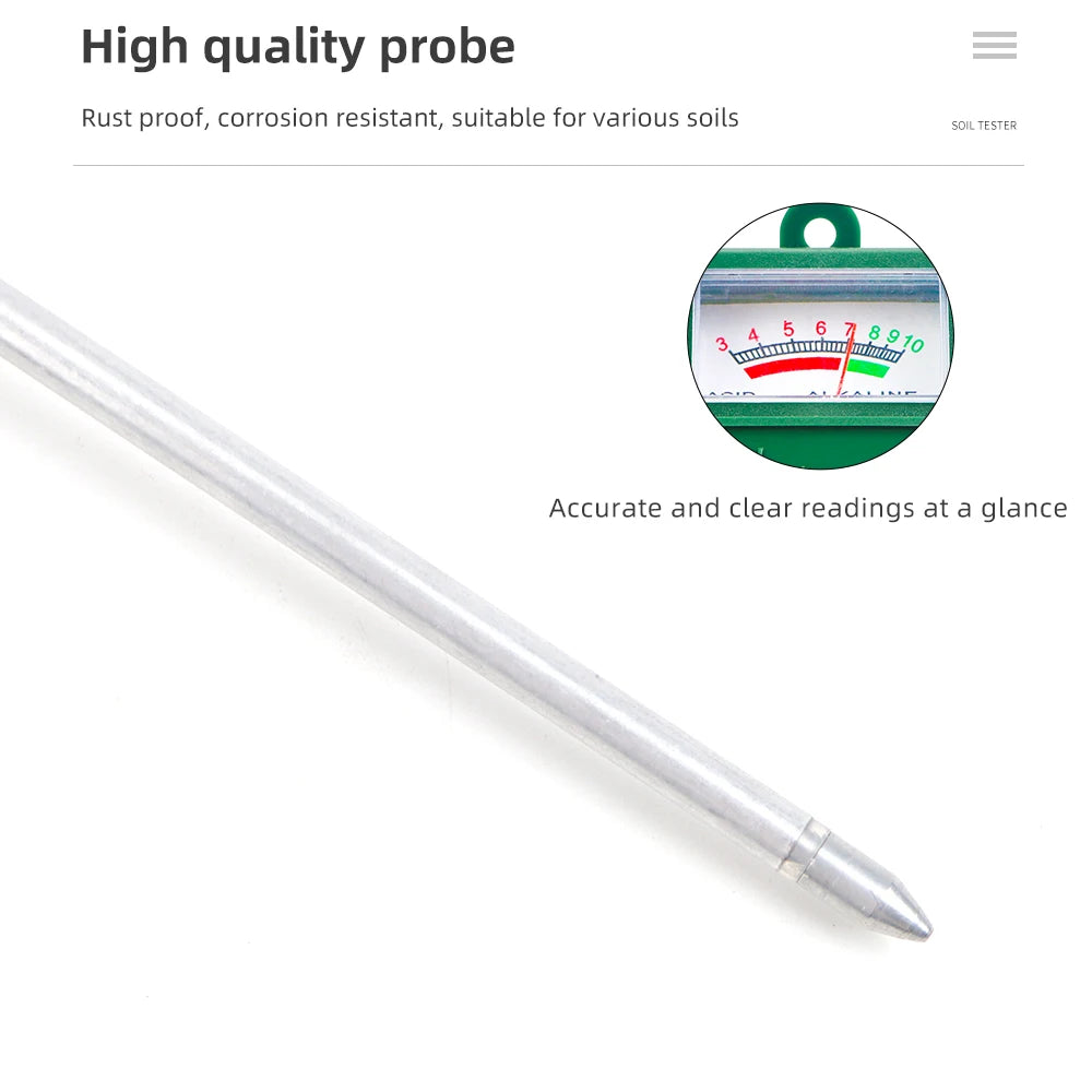 Soil PH Moisture Meter &ndash; Multi Function Hygrometer For Plants