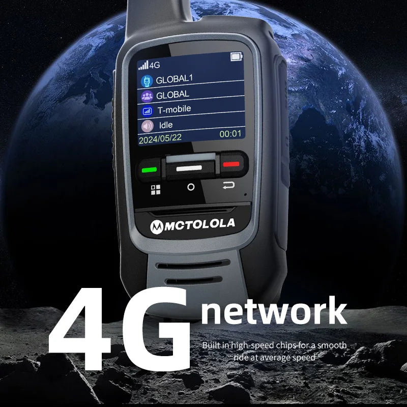 MOTOLOLA Global 4G POC Walkie Talkie &ndash; 5000 Kilometers Range