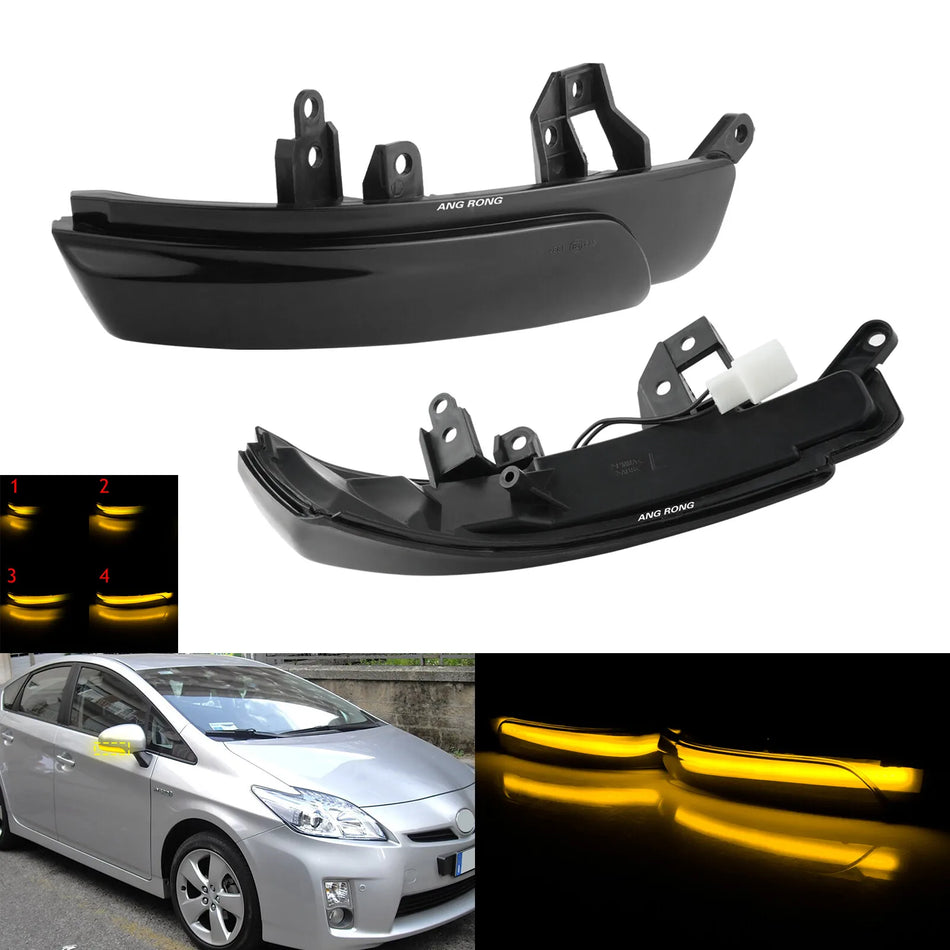 LED Side Mirror Indicator Light For Toyota Prius W3 IQ 2009-2015