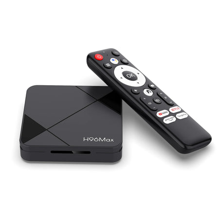 H96 MAX Android TV Box 4K RK3518 &ndash; Google Assistant YouTube