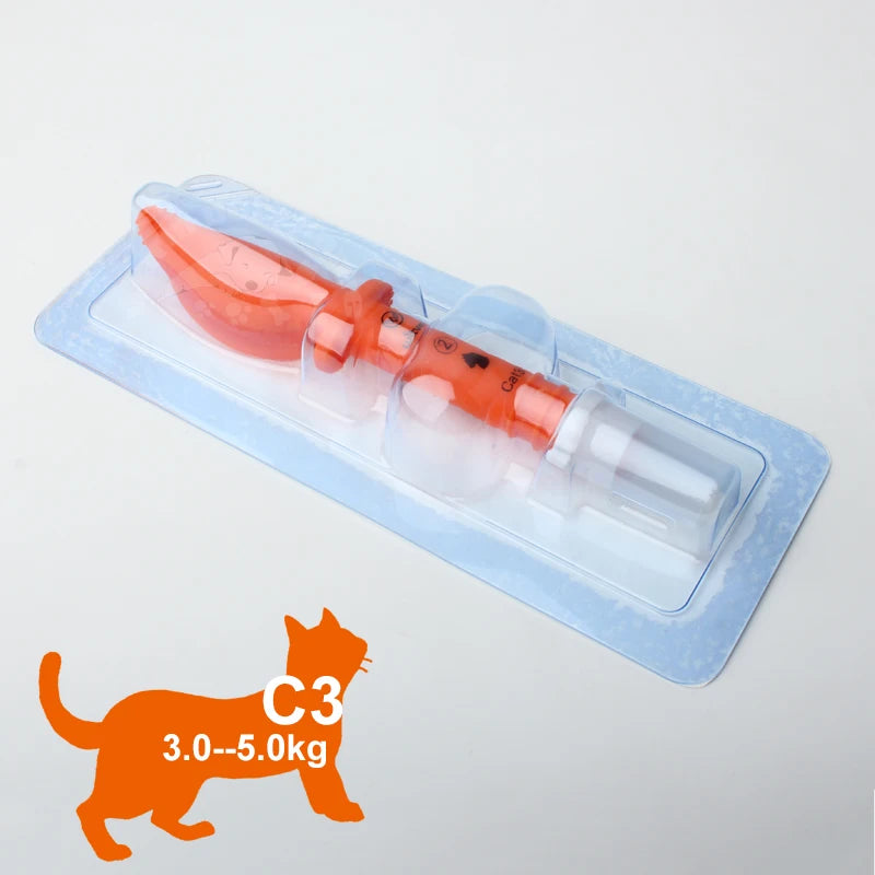Cat Rabbit Blind Intubation Tube &ndash; Medical Soft Gel C3 3.0-5.0kg