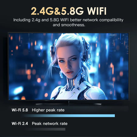 HONGTOP Android Mini TV Stick &ndash; 4K 6K HDR Streaming