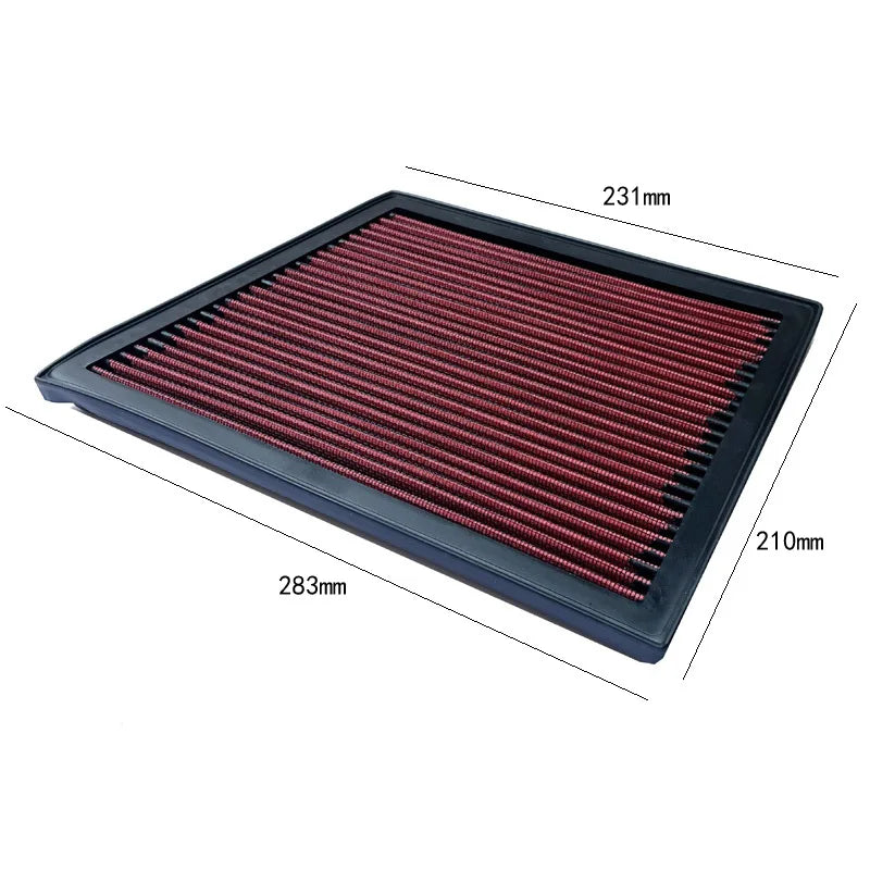 Air Filter for BMW 118D 1.5L/2.0L Engines Red Nonwoven Fabric High Flow Performance