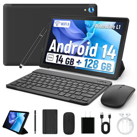 URAO C108 10 Inch Tablet &ndash; Android 14 Ultra Slim WiFi 6 GRAY / EU / CHINA