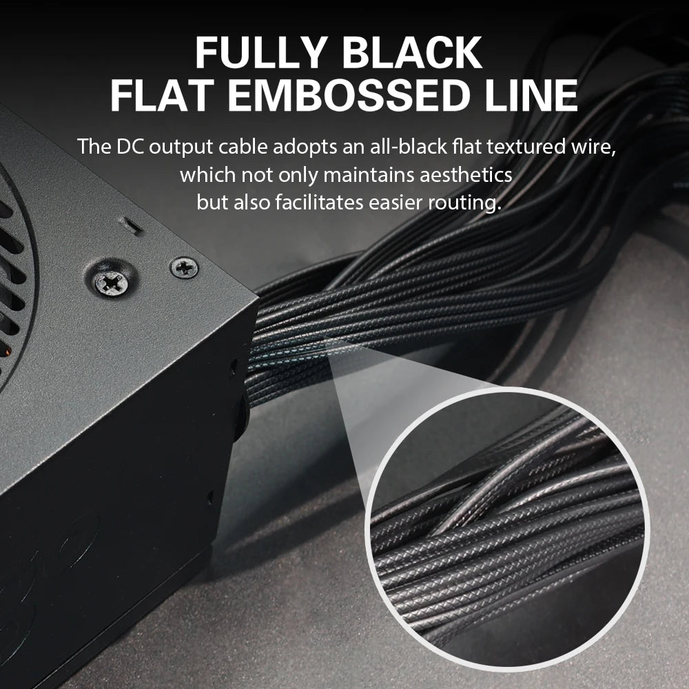 Aigo AT Power Supply PC Gamer 550W 650W 750W &ndash; 80 Plus