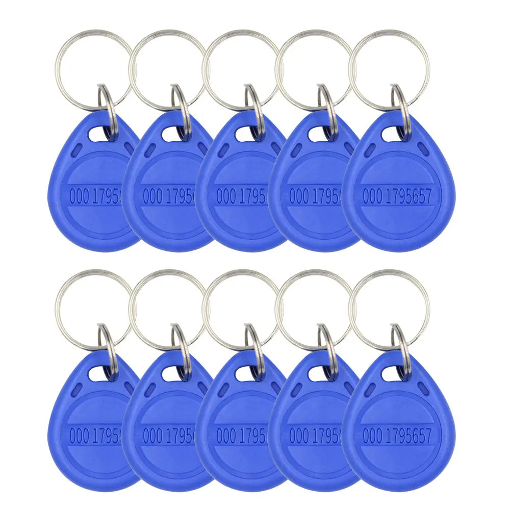 TK4100 125kHz RFID Keychain Card Tag &ndash; Access Control Ready blue 10pc