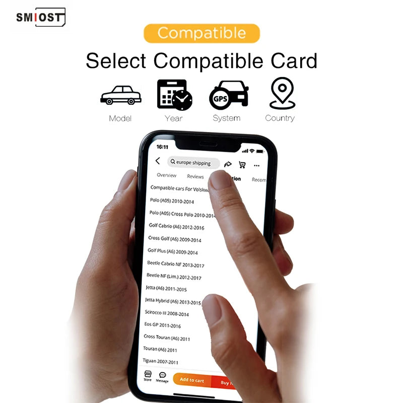 SD Card 32GB For Skoda Octavia Fabia Rapid Yeti &ndash; 2026 Map