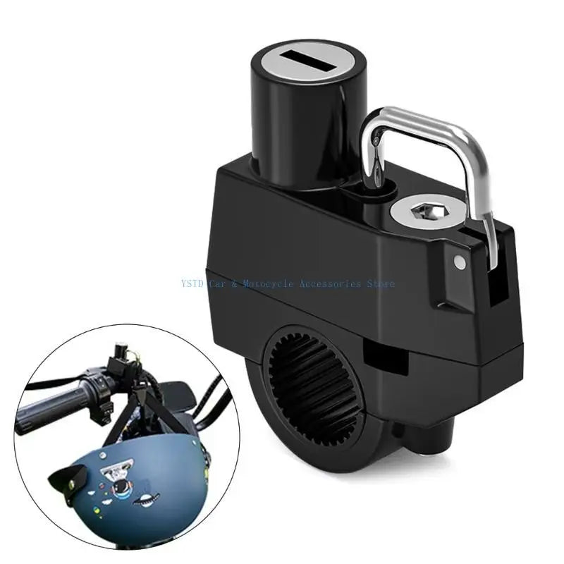 Σετ Κλειδώματος Κράνους Μοτοσυκλέτας Βαρέως Τύπου Αλουμινίου Κράμα Ασφάλειας για Μοτοσυκλέτες