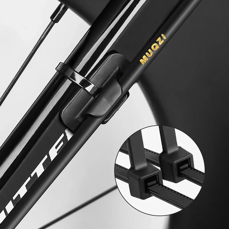 MUQZI 4pcs MTB Bike Brake Shifter Cable Housing Guide Clips &ndash; Durable Cable Management