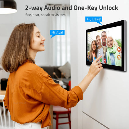 2 Wire Digital Video Intercom System &ndash; 1080P Doorbell