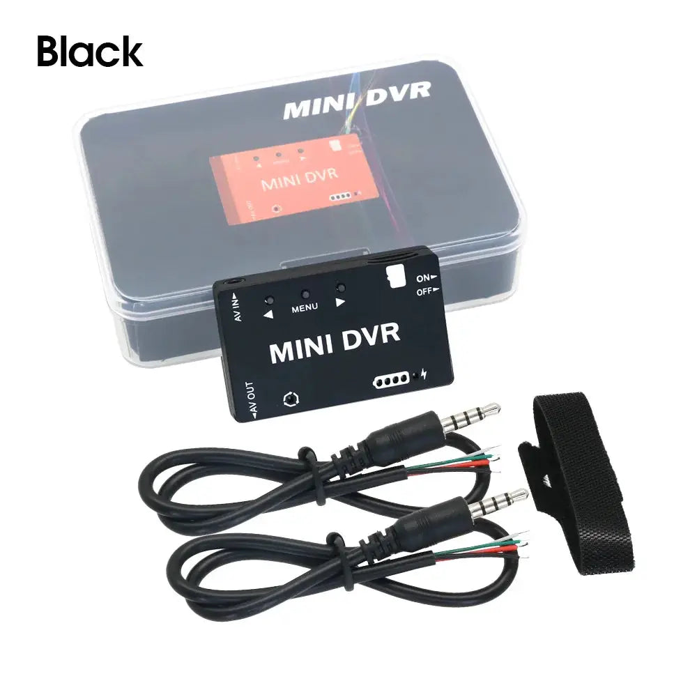 FPV Recorder Mini FPV DVR Module NTSC/PAL Switchable Built-in Battery Video Audio FPV Recorder for RC Models Racing FPV Drone by InterCyprus Trading Ltd