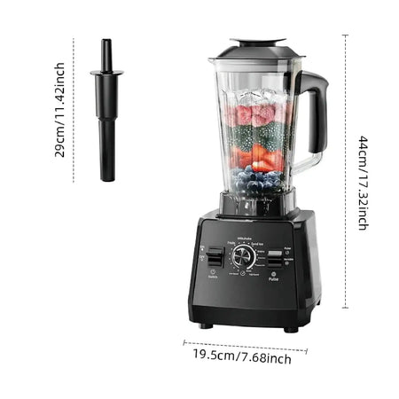 Balashov 2L Commercial Blender High Power Food Processor Single / EU Plug