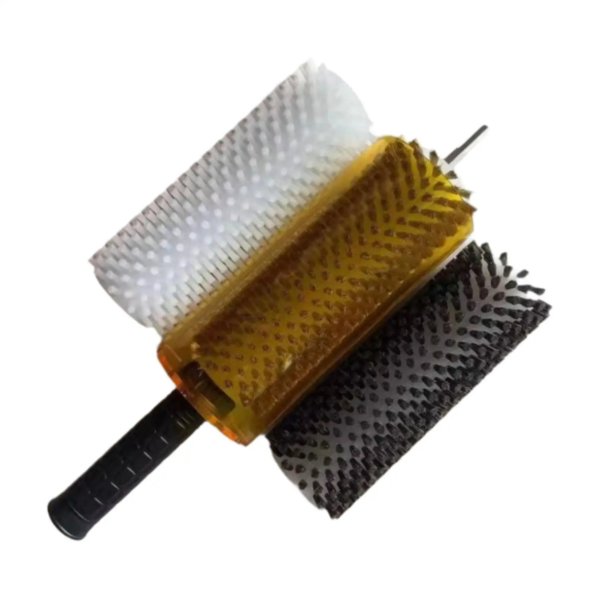 Ski Wax Brush Kit &ndash; Efficient Axle Handle Roller Brush