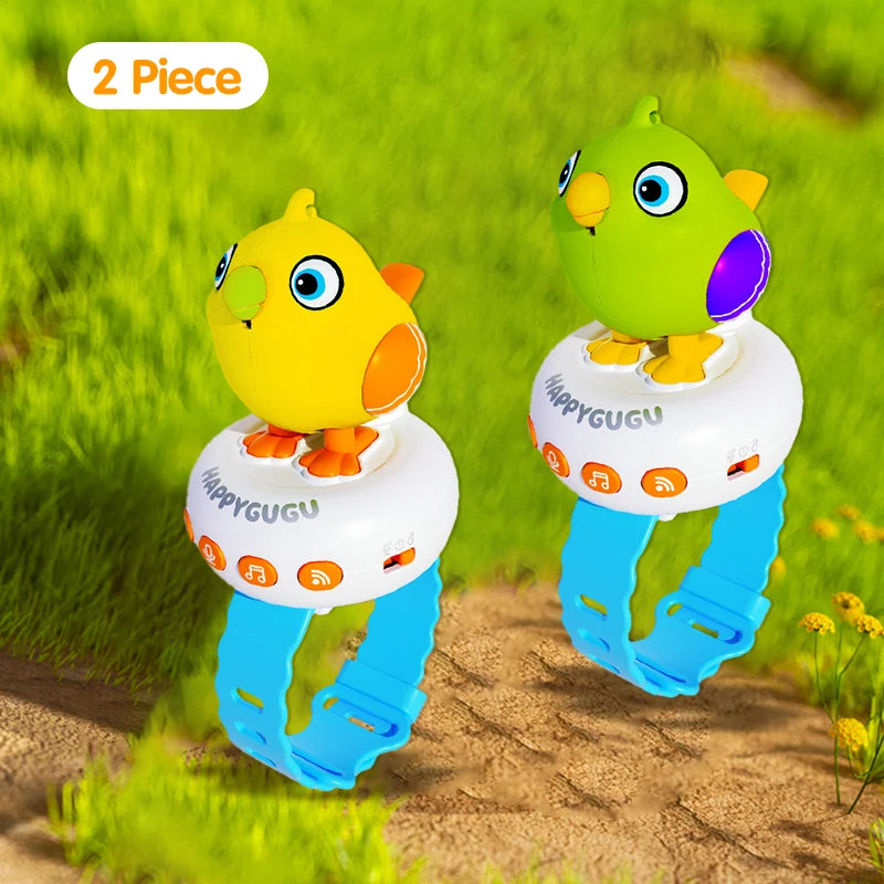 Multifunction Bird Watch for Kids &ndash; Interactive Sound-Controlled Learning Toy 2 pieces
