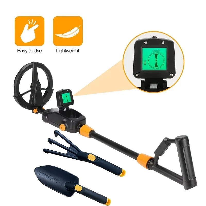 7.4 Inch Waterproof Kid Metal Detector &ndash; Lightweight With accessories