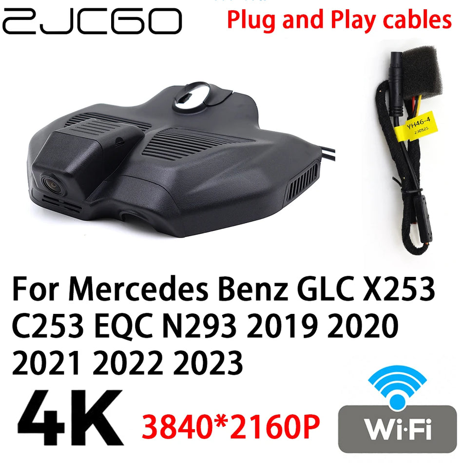 Dash Cam 4K Video snemalnik za Mercedes-Benz GLC X253 C253 EQC N293 2019-2023
