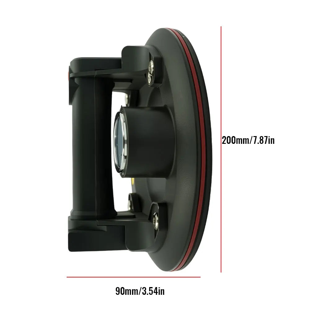 8 Inch Vacuum Suction Cup With Gauge &ndash; Long Life Battery