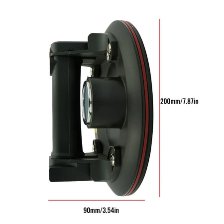 8 Inch Vacuum Suction Cup With Gauge &ndash; Long Life Battery