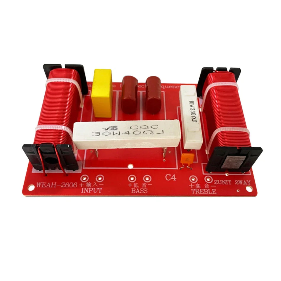 Tweeweg 400W Luidspreker Crossover Module Hoogte- en Laagfilter