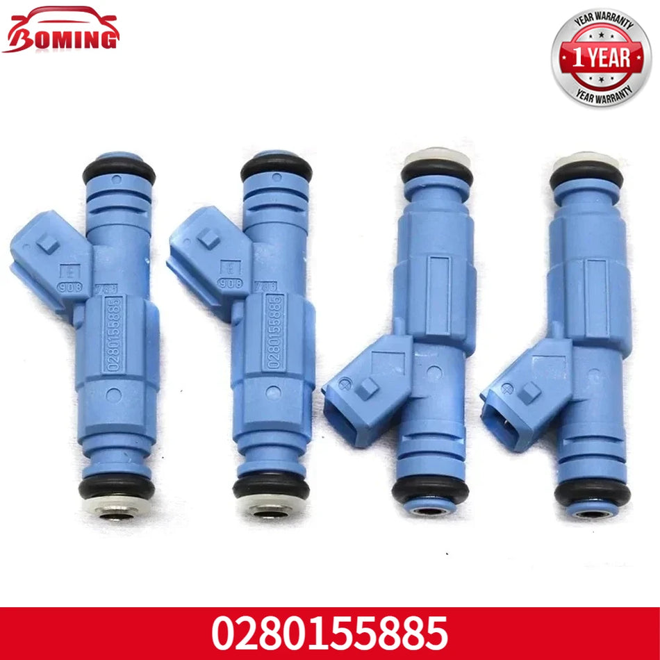 Inyectores de combustible de 4 orificios para BMW 750iL 850Ci 850CSi (4/6/8 Pcs)