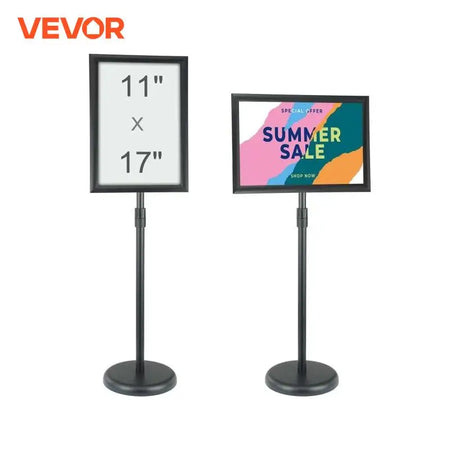VEVOR SW-02 Pedestal Sign Holder &ndash; Heavy Duty Floor Sign