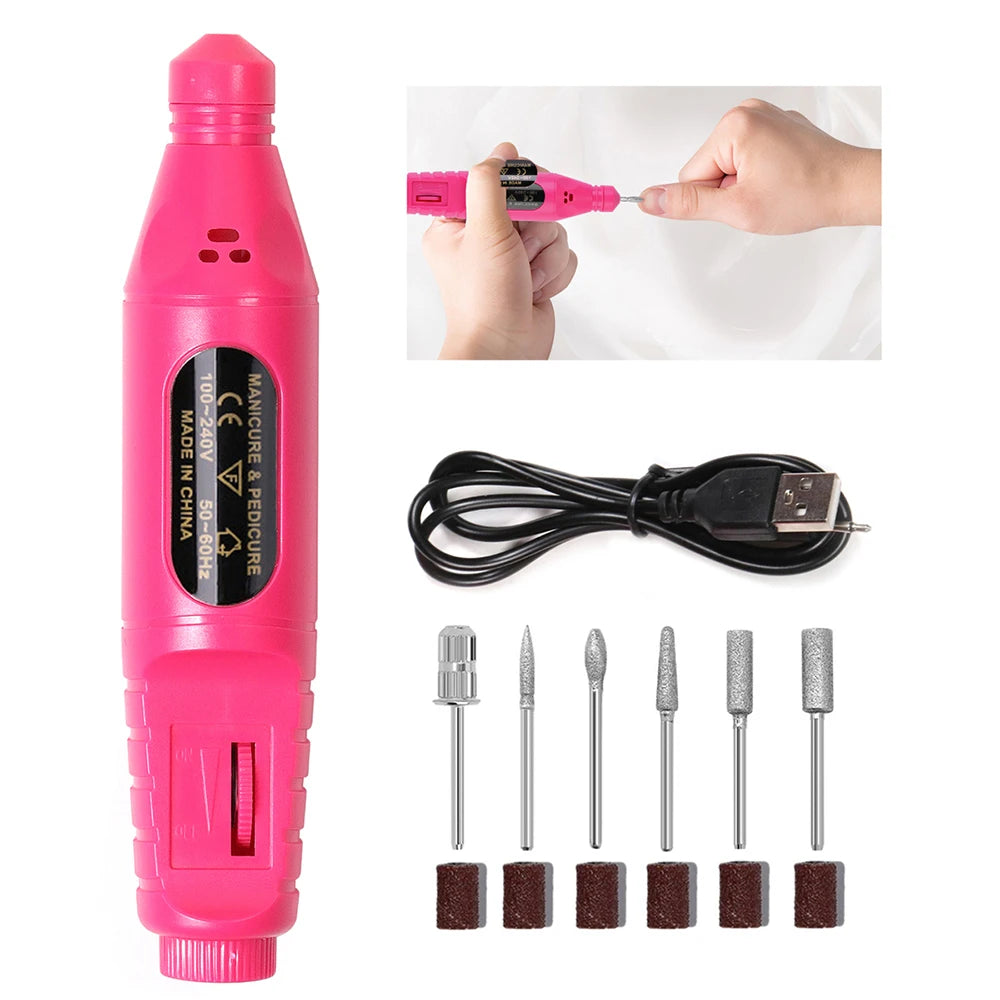 YIKOOLIN Pro Nail Art Kit With LED UV Lamp &ndash; Fast Curing