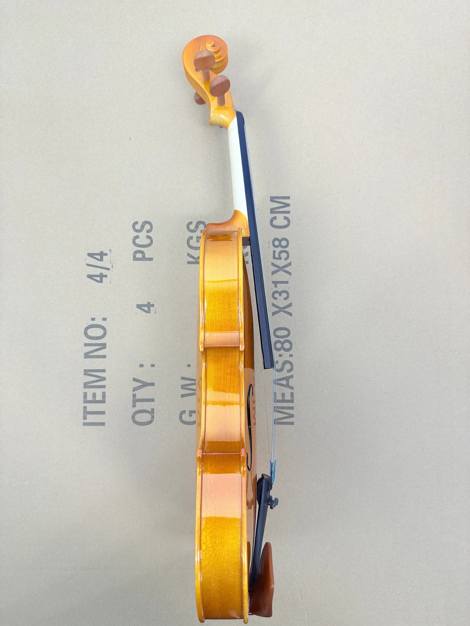 TL001-4A Beginner Handmade Violin &ndash; Includes Hard Case